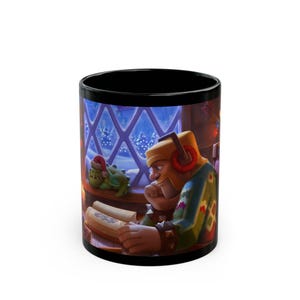 Taza de café, taza de Clash of Clans, regalo de juego, taza de jugador, taza de videojuego, regalo para él, regalo para ella, taza de 11 oz, taza de 15 oz, regalo de Navidad