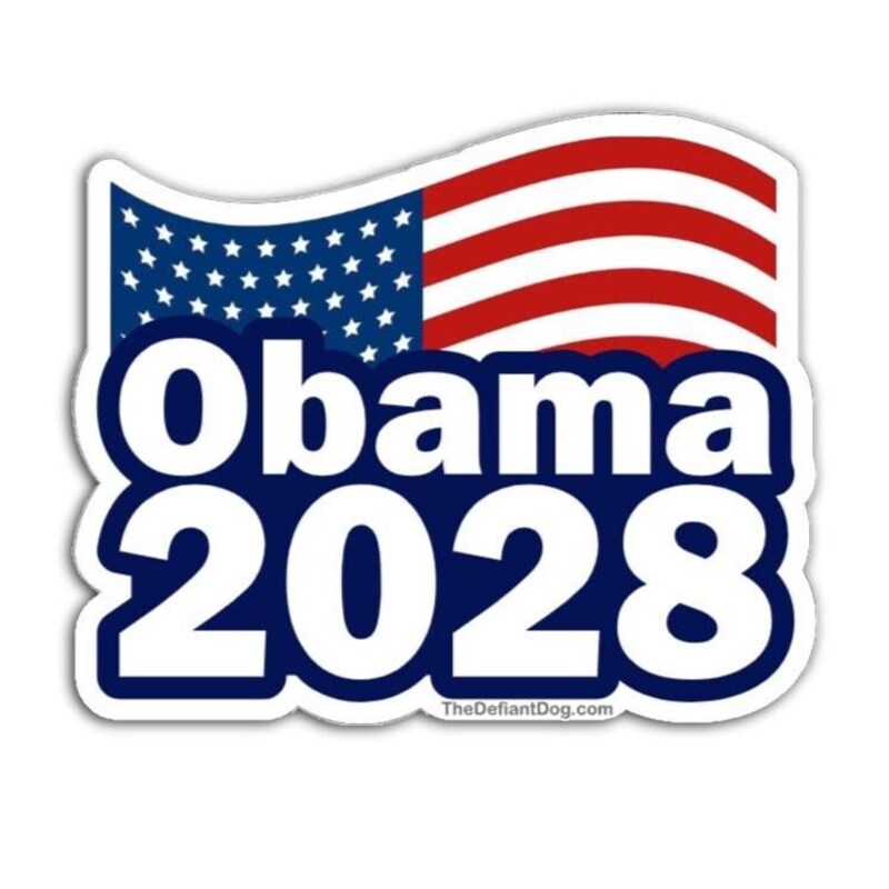 Obama 2028 Stickers - Etsy