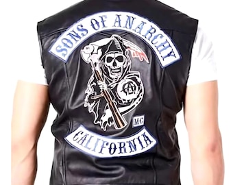 TODDLERS OF ANARCHY レザーベスト＆パッチセット、サンズ・オブ