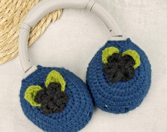 Sony Xm4 Headphone Covers | Fruit Design | Crochet Headphone Covers | Sony Xm5 Beats Bose SkullCandy Headphone Cover | Cute Headphone Cover