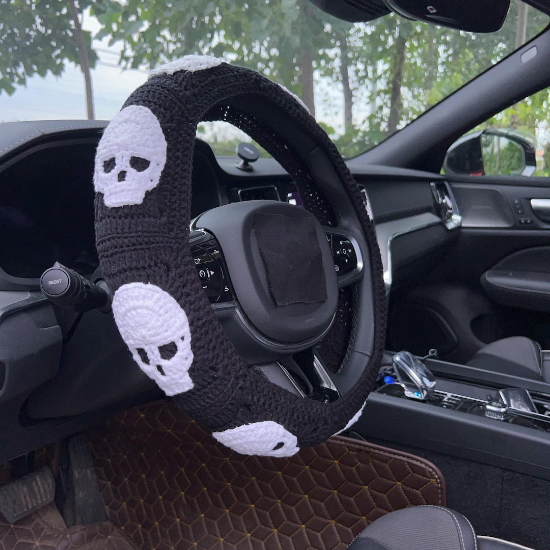 Skull Steering Wheel Cover