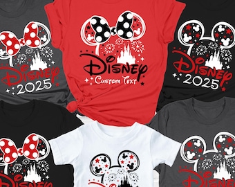 Custom Disney Family Vacation 2026 T-Shirt, Matching Squad Tee