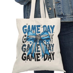 Detroit Lions Colored Tote Bag | Sports Fans, Game Day Accessories, Football Party Bag, Gifts for Him or Her, Detroit Lions  Colored Bag