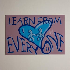 Learn From Everyone Large Print