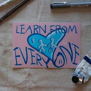 Learn From Everyone Small Print
