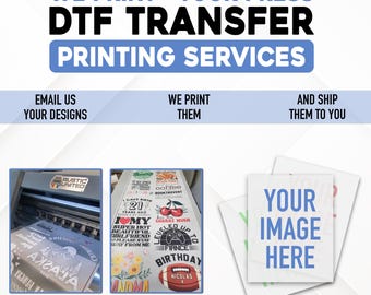 Custom DTF Gang Sheets - High-Quality Direct to Film Transfers