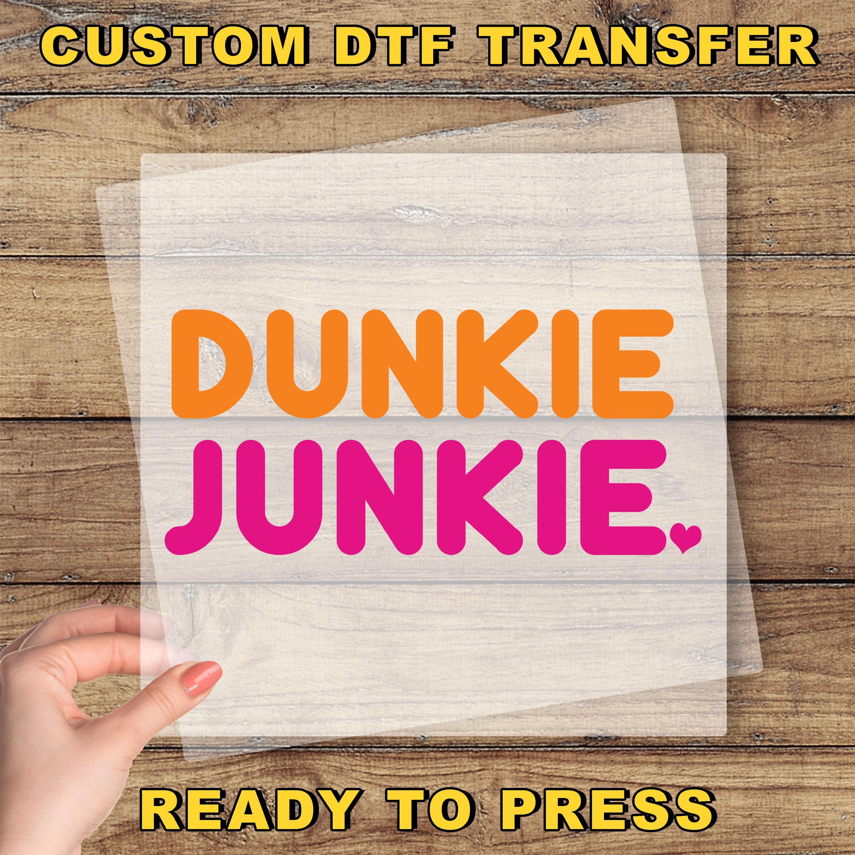 Dunkin Donuts Iron On - Etsy