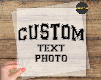 Custom DTF Transfer, Full Color Direct to Film Print, Personalized Heat Transfers, Ready to Press, Custom Heat Transfers, DTF for Shirts