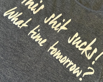 This Sh*t Sucks! Tank: Rep Life Tri-Blend Racerback