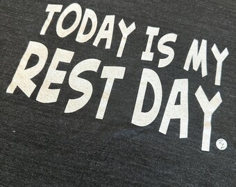 Rest Day Tri-Blend Workout Shirt - Men's Fitness Apparel