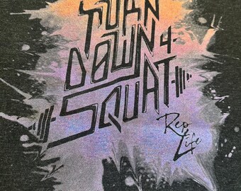 Turn Down 4 Squat Tri-Blend Workout Shirt