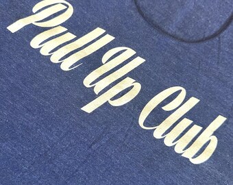 Pull Up Club Women’s Tank & Tee – Super Soft Tri-Blend Material