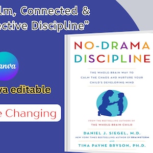 No-Drama Discipline eBook PDF | Gentle Parenting, Positive Child Behavior & Self-Help Digital Download