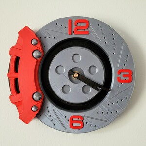 3D Printed Disc Brake Clock - Etsy