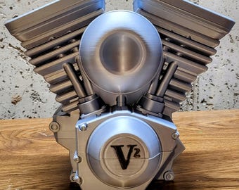 3D Printed V-Twin Pen Holder