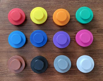 New Colors Added!! LEGO inspired Studs for 3D Printed LEGO Inspired Wreath