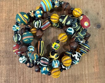 Color Anthology Ghana Gone Wild Curated Bead Strand