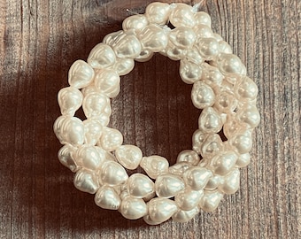 Haskell Vintage Small Glass Baroque Teardrop by the strand