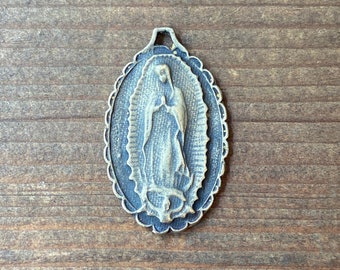 Virgin of Guadalupe - Patina Brass Finish