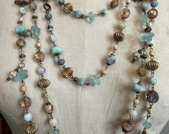 New! Amazonia Handmade Bead Chain - by the foot