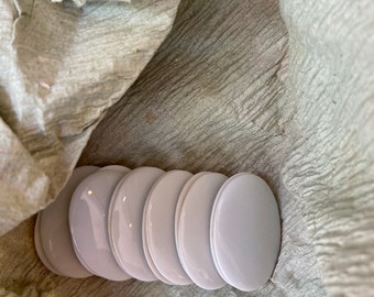 40x30mm Ovals Vintage Japanese Porcelain Blanks