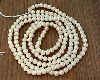 Master Strands 4mm Baby Baroque Pearls from Japan