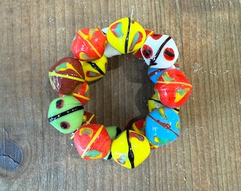 Color Anthology Rangeen Lamp Work Indian Glass