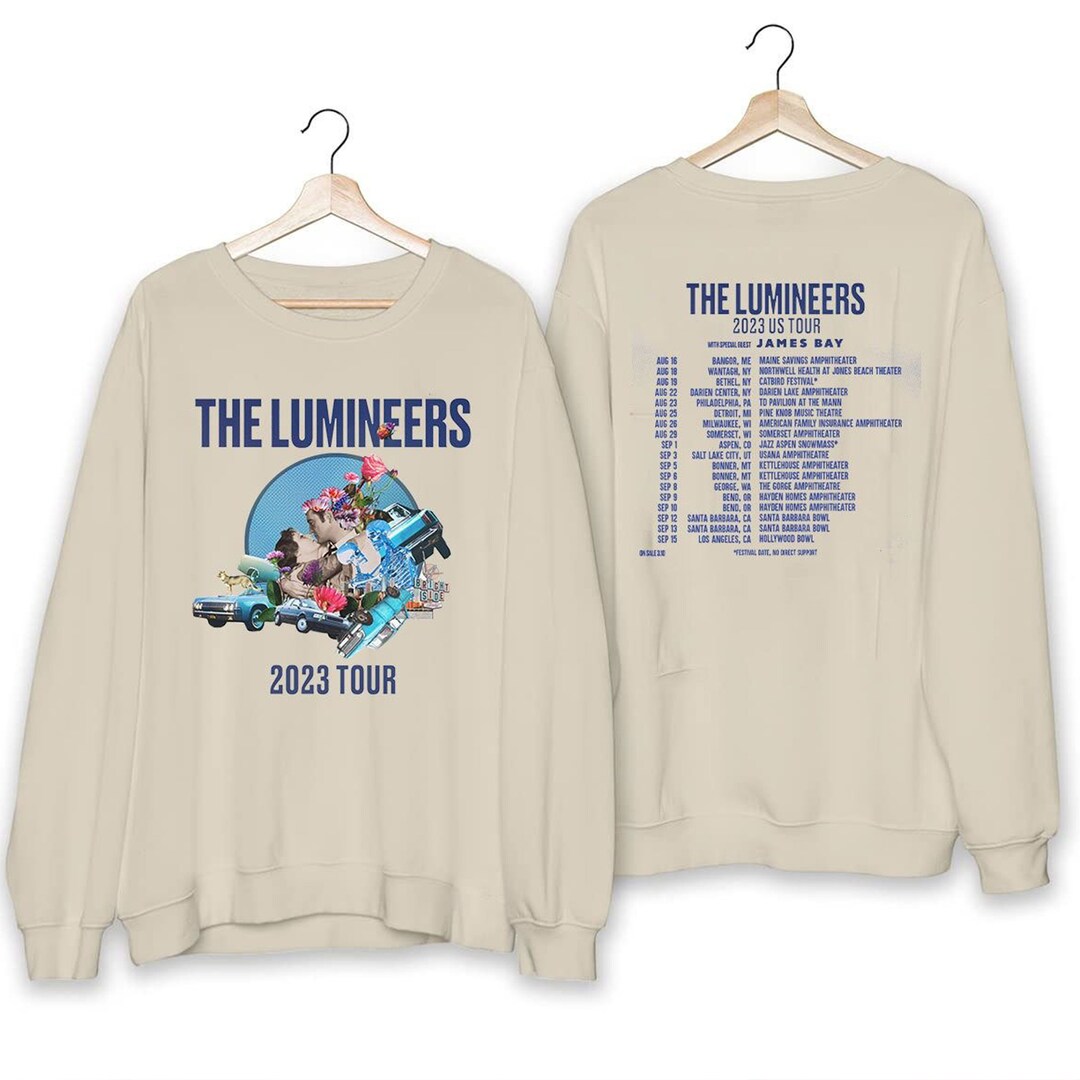 The Lumineers 2023 US Tour Shirt the Lumineers Tour Shirt for Etsy