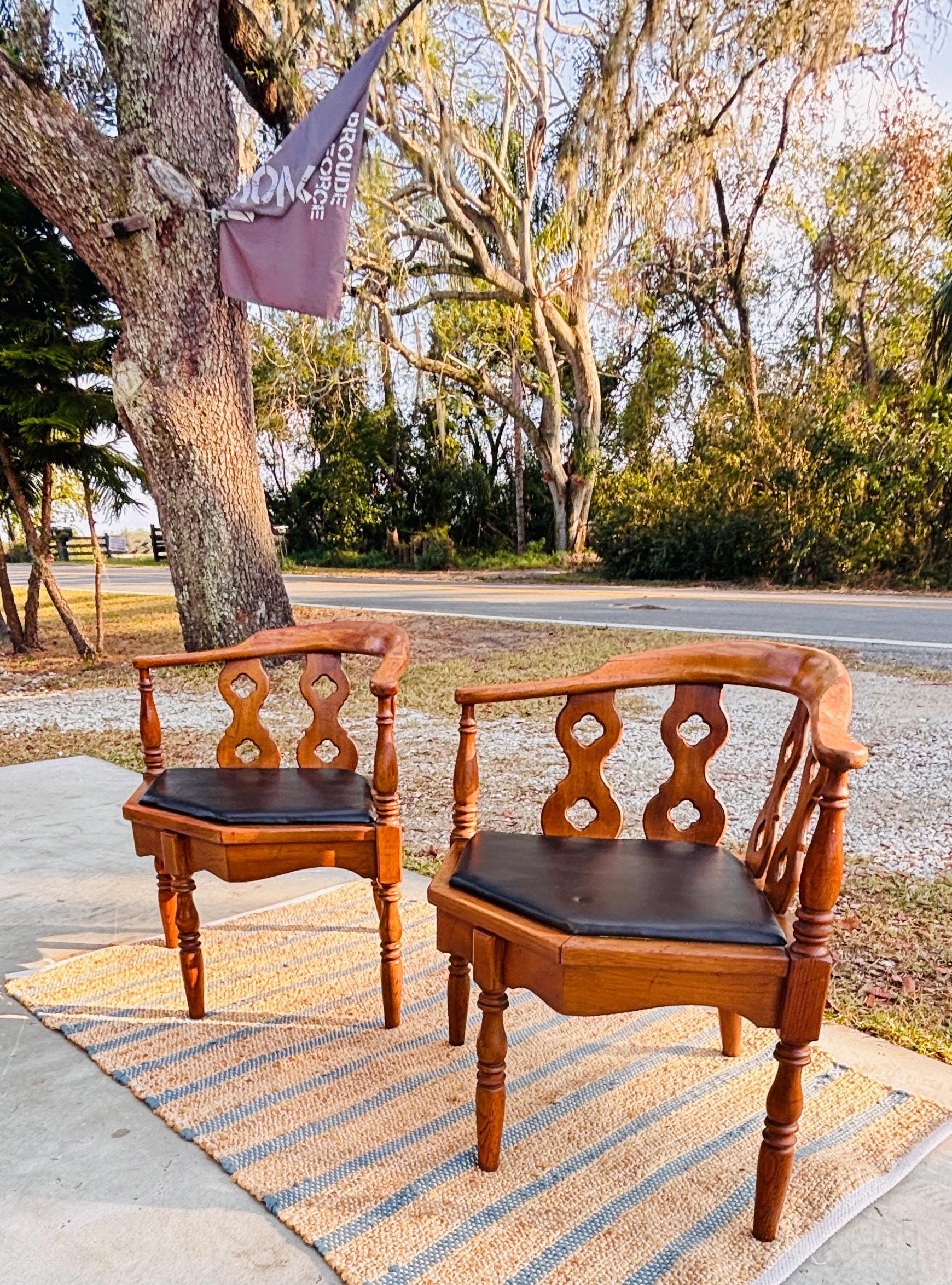 Vintage Corner Chair