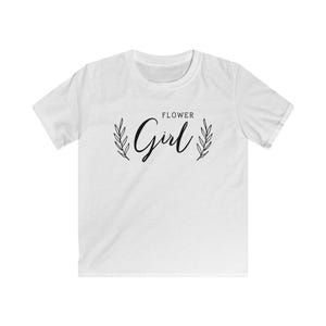 Blumenmädchen T-shirt, Blumenmädchen Outfit, Blumenmädchen Geschenk
