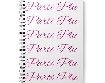 Llyfr nodiadau A5 Parti Plu - Brenig - A5 notebook