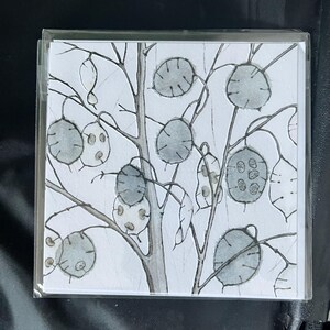 Tranquil Botanicals – Floral illustrierte Grußkarte