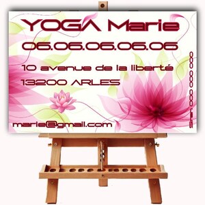 Origineel visitekaartje, massage, welzijn, ontspanningsbehandeling, massagetherapie, sofrologie, aromatherapie, reflexologie met QR-code indien nodig