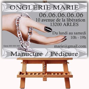 Origineel visitekaartje, nagelsalon, manicure, schoonheidsspecialiste, nagels, lak, schoonheidssalon, wimpers, aanpasbaar, afdrukbaar, QR-code indien nodig