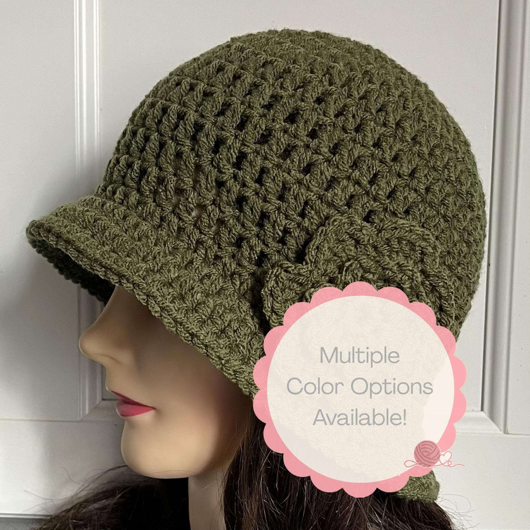 Womens Acrylic Knit Hat Flowers - Etsy Israel