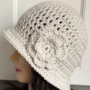 Ivory Cloche Hat - Etsy display picture 2