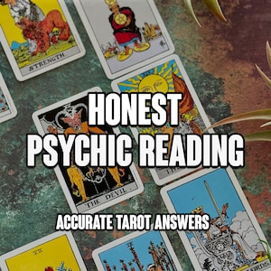 Honest Tarot Reading, Personalized & Very Detailed Psychic Insight, Fast Delivery, Accurate Tarot Answers