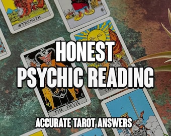 Honest Tarot Reading, Personalized & Very Detailed Psychic Insight, Fast Delivery, Accurate Tarot Answers