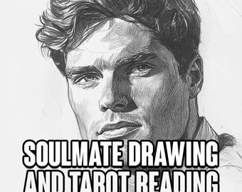 Psychic Soulmate Drawing & Tarot Reading: Future Love Portrait