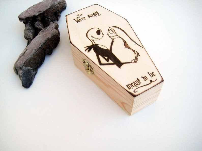 nightmare before christmas coffin box