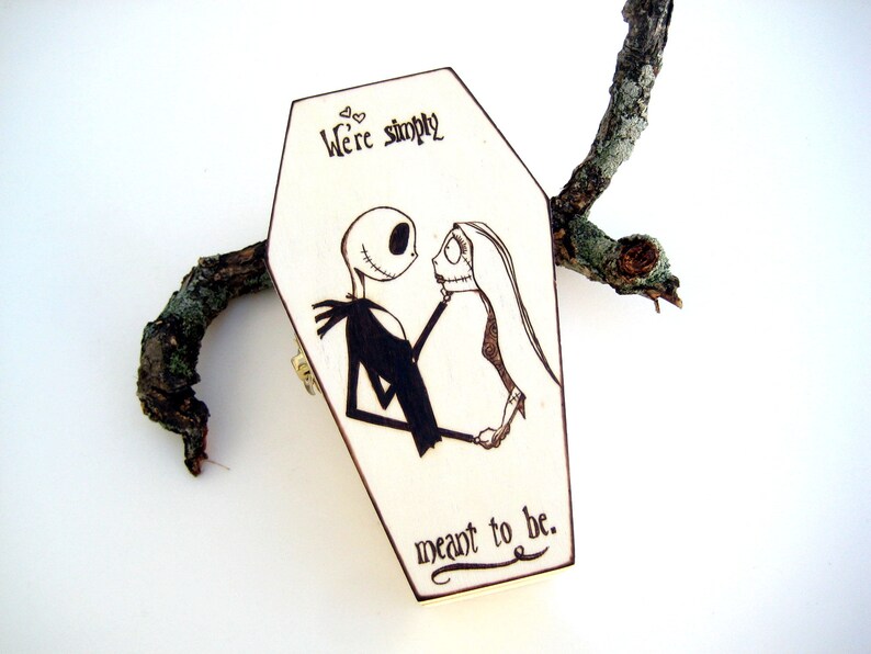 nightmare before christmas coffin box