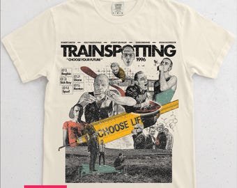 90s POSE UK “Trainspotter couture” tee Original 90s Trainspotting Shirt From UK - Etsy