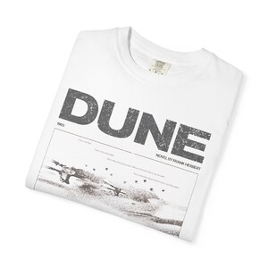 Vintage Desert Prophecy T-Shirt | Retro Sci-Fi Graphic Novel Comfort Colors Tee image 5