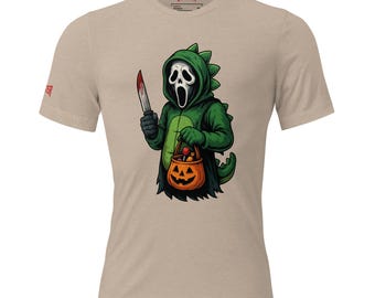 Slasher-T-Shirt - Freizeit-Slasher-Halloween-T-Shirt | Lustiges Horror T-Shirt von Shyster Graphic