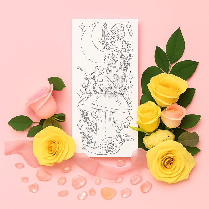 Color in Temporary Tattoo | Medium | Canadian | Snail Garden - Etsy