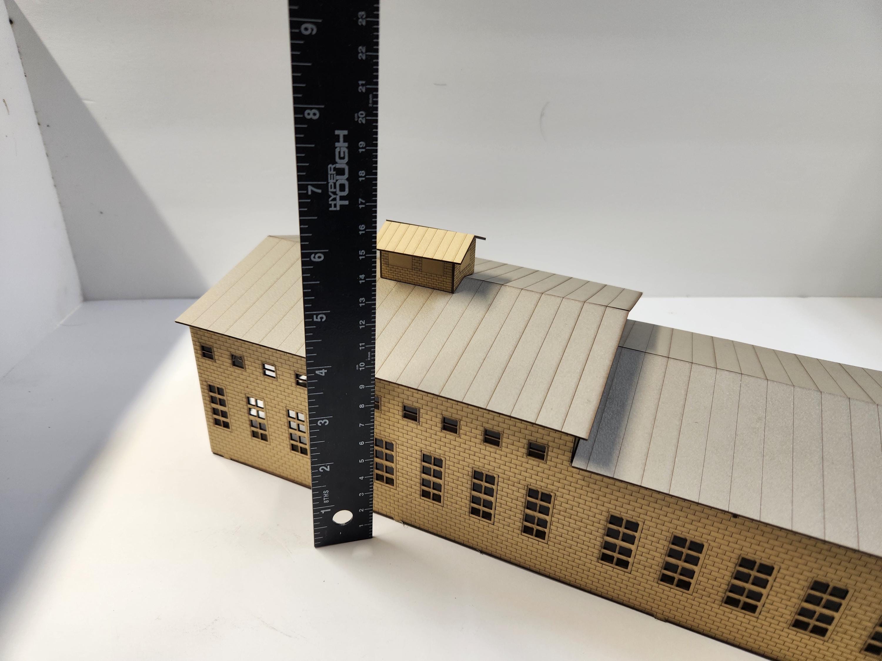 Two Stall Engine House Ho Scale - Etsy