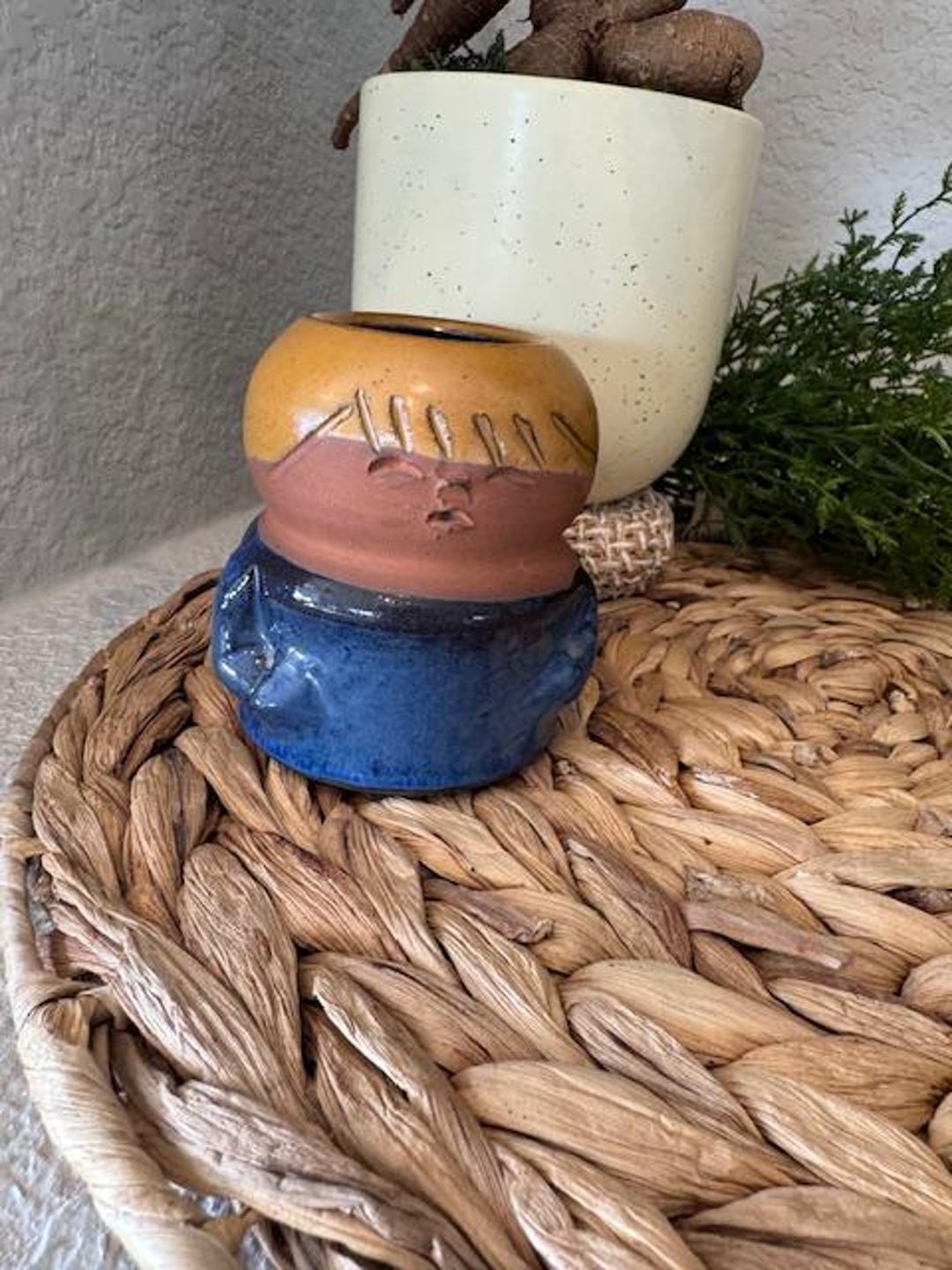 Happy Little Human Pot. Great for an Air Plant. - Etsy