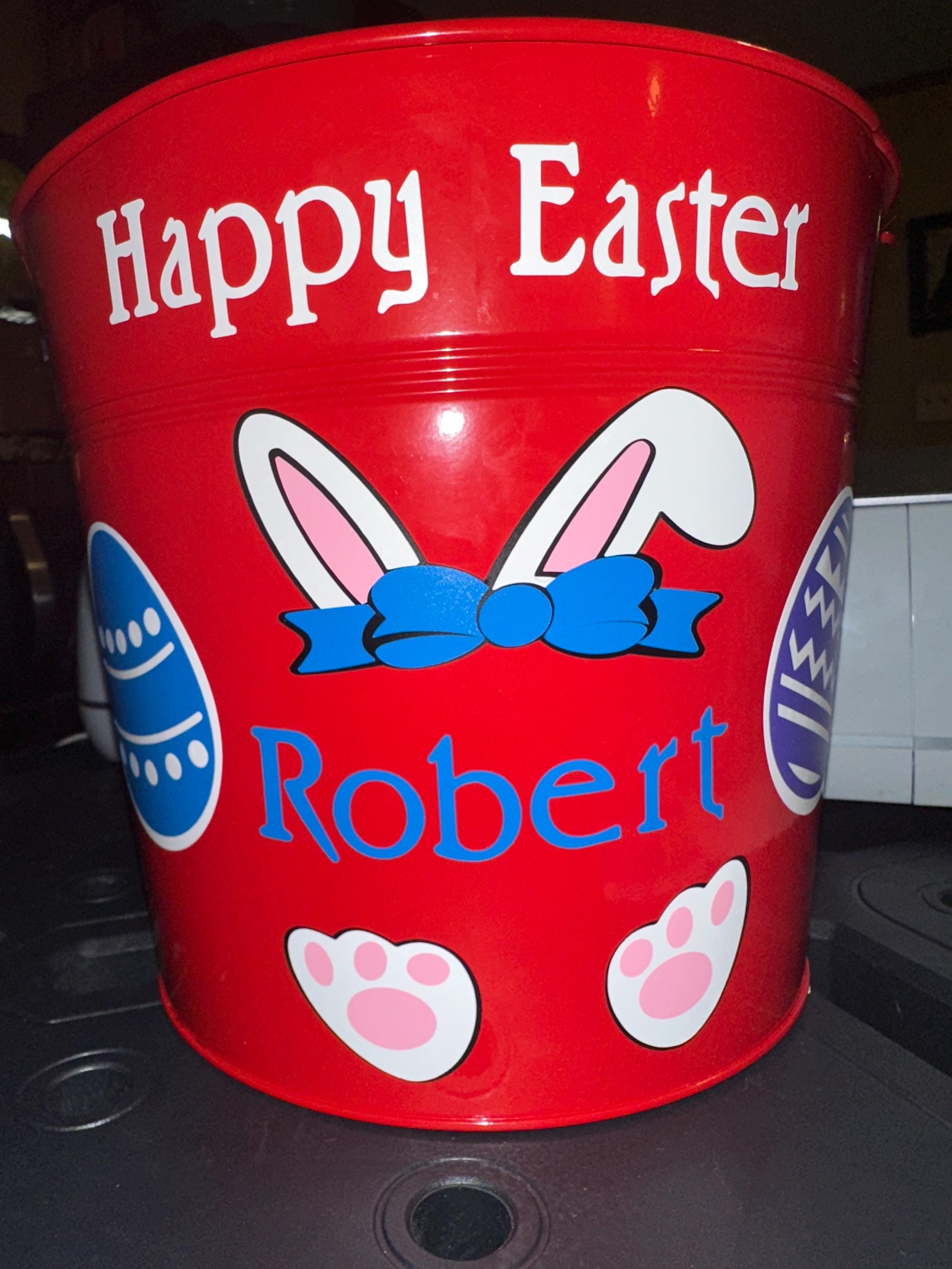 Osterkörbchen aus Blech (individuell gestaltet)