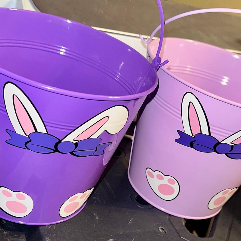 Osterkörbchen aus Blech (individuell gestaltet)