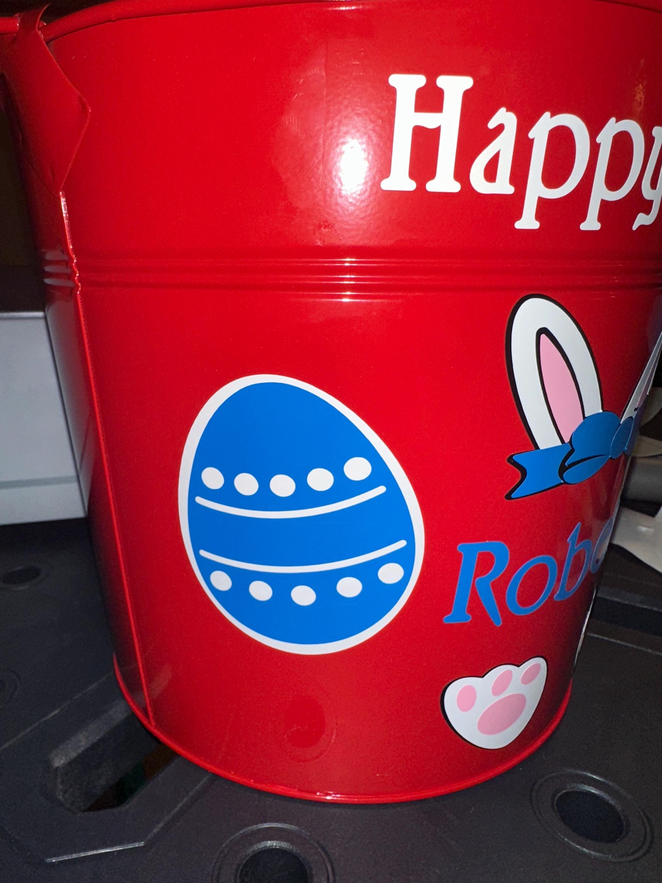 Osterkörbchen aus Blech (individuell gestaltet)